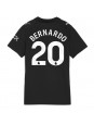 Billige Manchester City Bernardo Silva #20 Bortedrakt Dame 2025-26 Kortermet